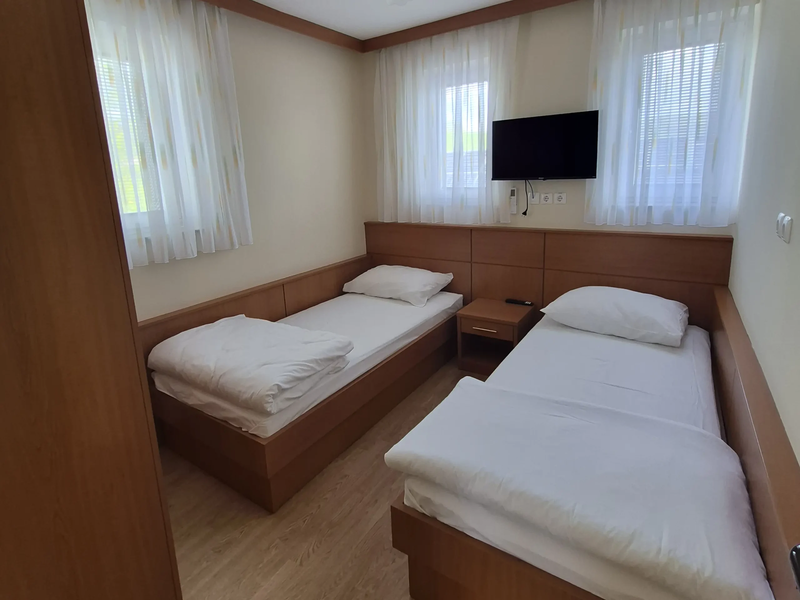 Doppelzimmer mit Gemeinschaftsbad